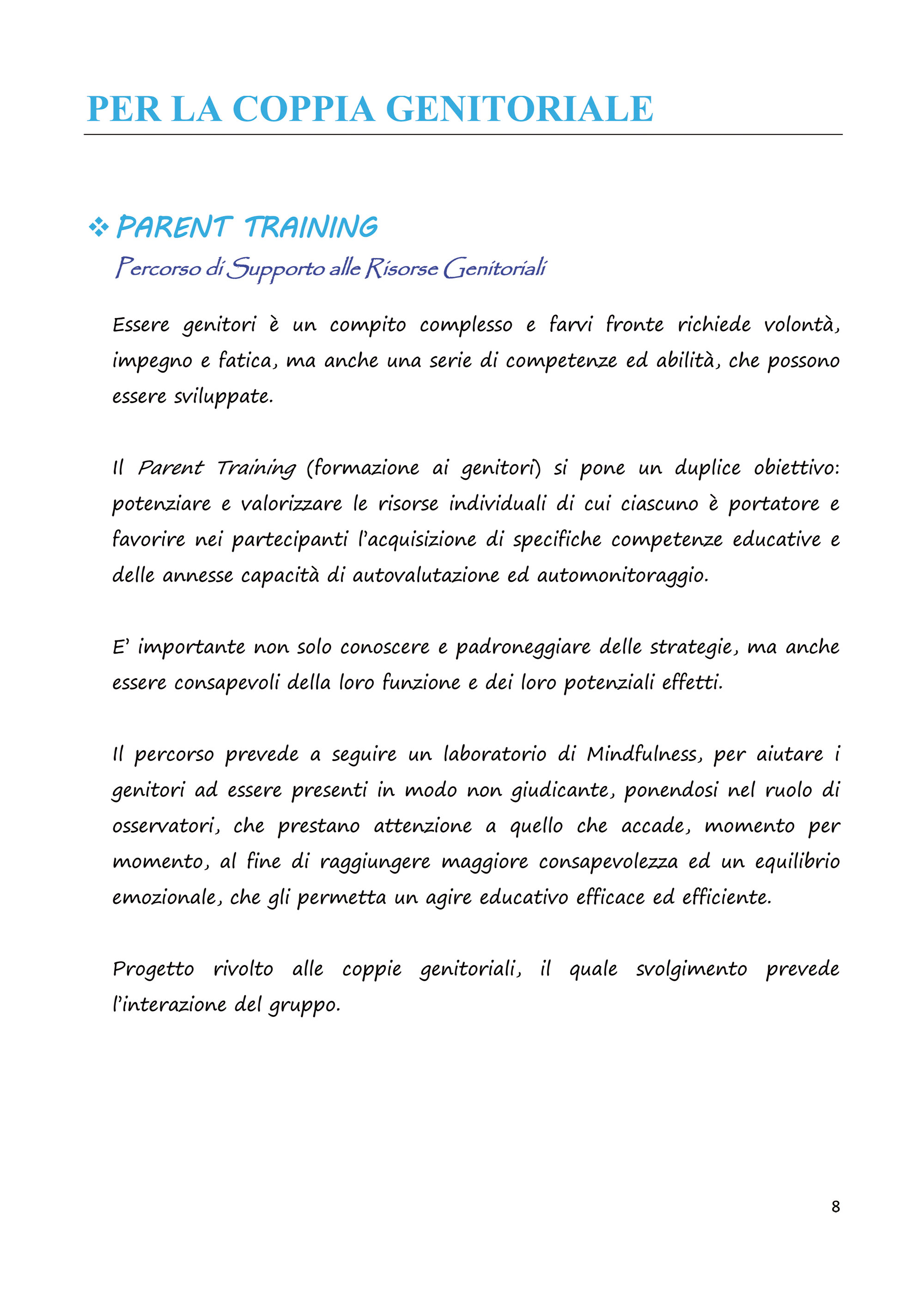 Maternit e Genitorialit pag. 9